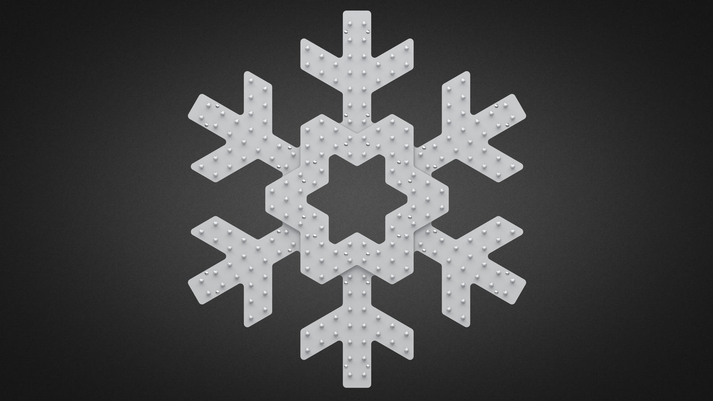 42" Snowflake Prop