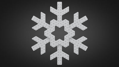 42" Snowflake Prop