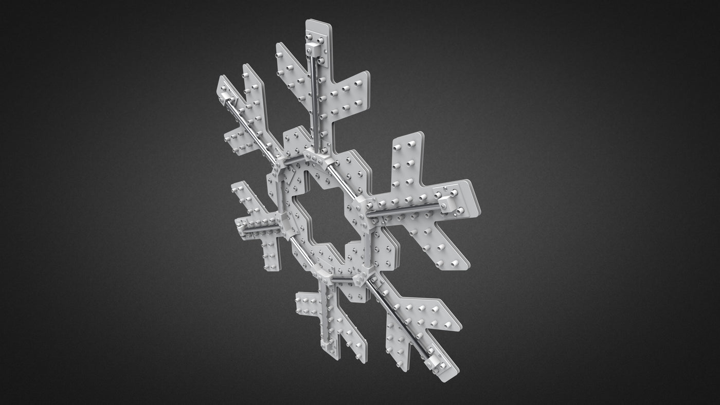 42" Snowflake Prop