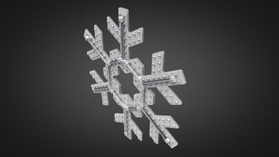 42" Snowflake Prop