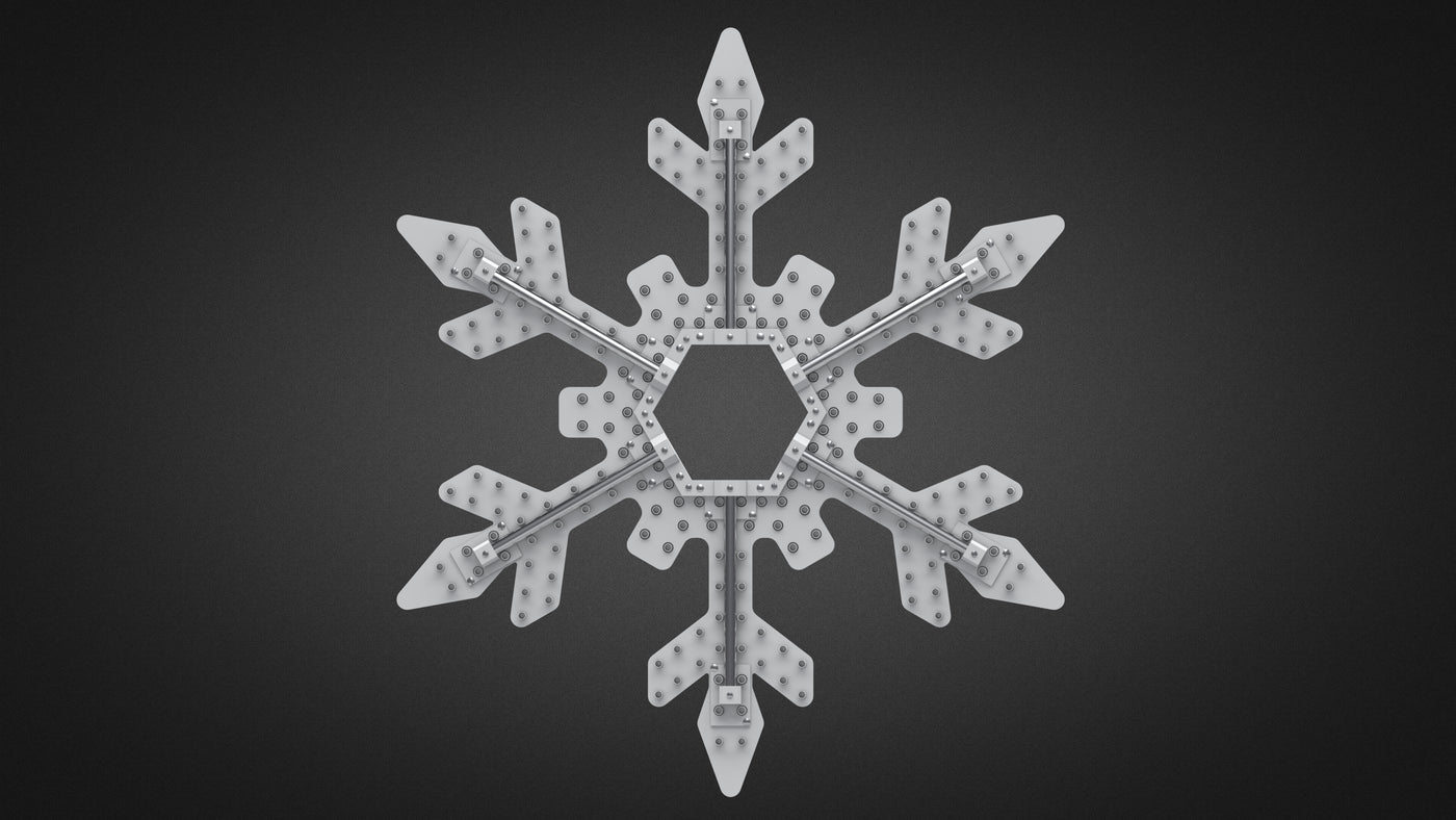 Spike Snowflake Prop