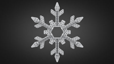 Spike Snowflake Prop