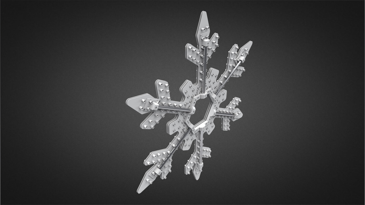 Spike Snowflake Prop