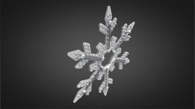 Spike Snowflake Prop