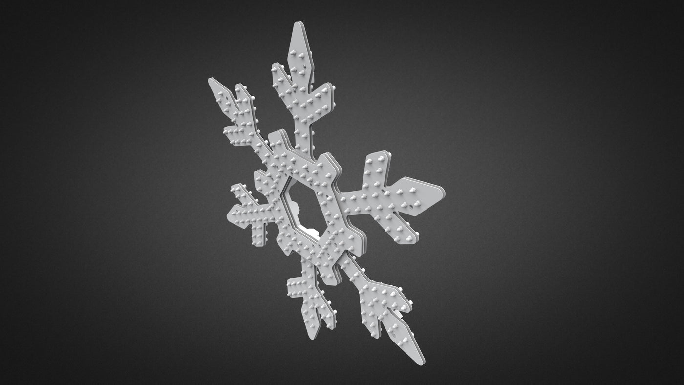 Spike Snowflake Prop